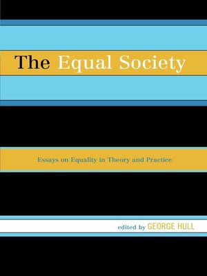 cover image of The Equal Society
